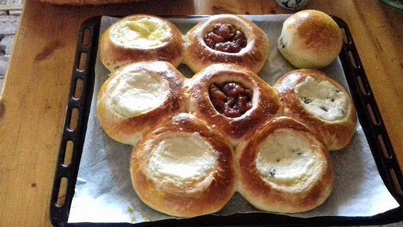 Сибирские ватрушки с шаньги