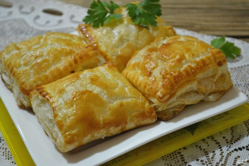Пирожки из соленого теста