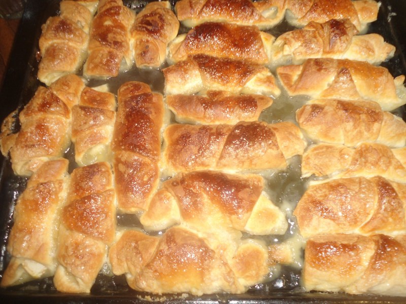 Слойки в духовке