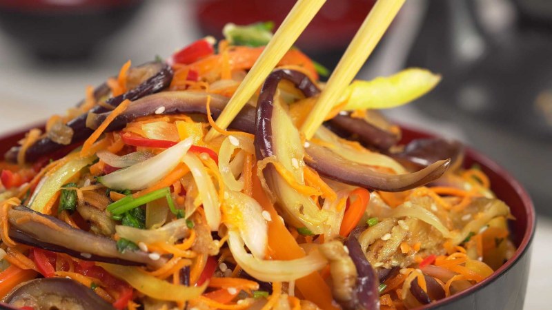 Баклажаны по-корейски баклажаны по-корейски