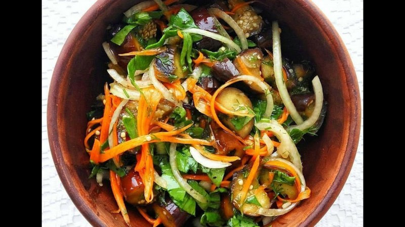 Баклажаны по-корейски любовь Ким