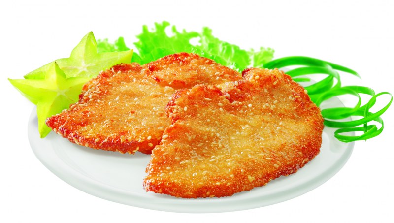 Куриная отбивная в кунжуте