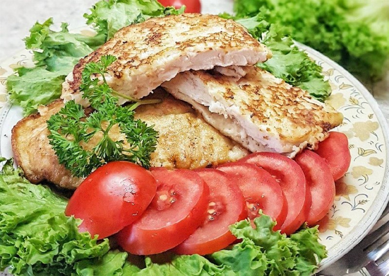 Куриная отбивная в духовке