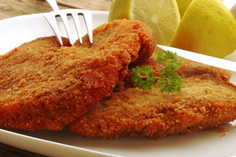 Шницель мясной рубленый