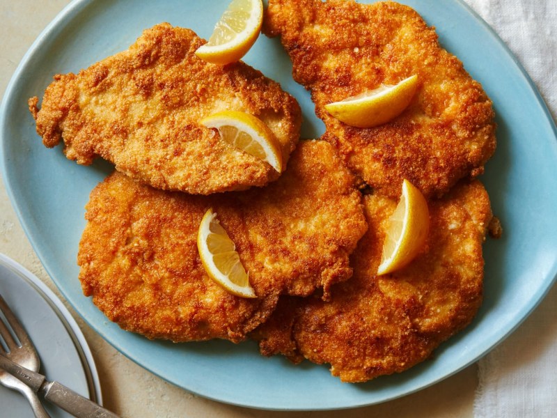Куриная отбивная в панировке