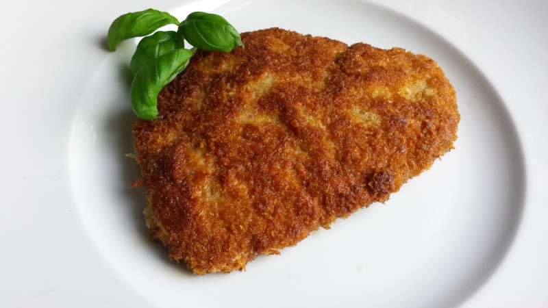 Шницель рубленый свиной