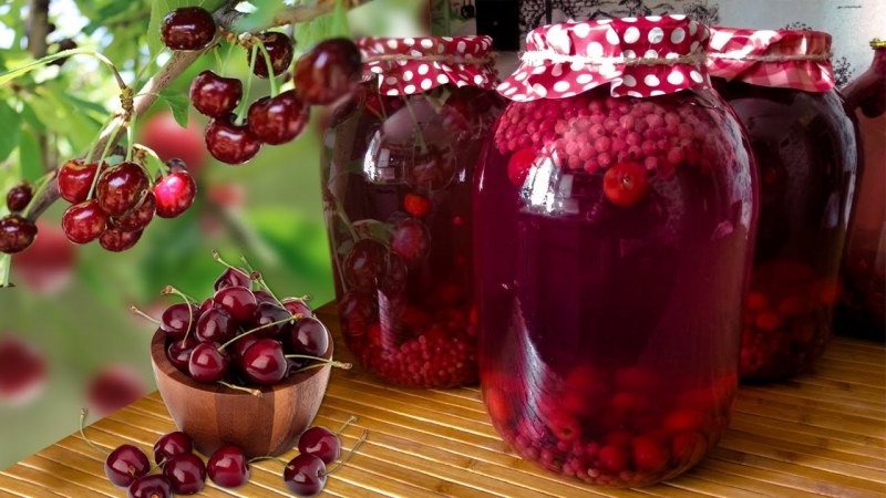 Компот из облепихи и смородины