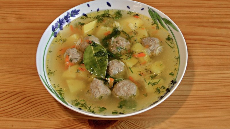 Суп из курицы с вермишелью