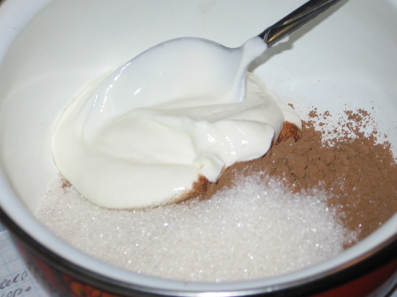 Шоколадная глазурь из какао