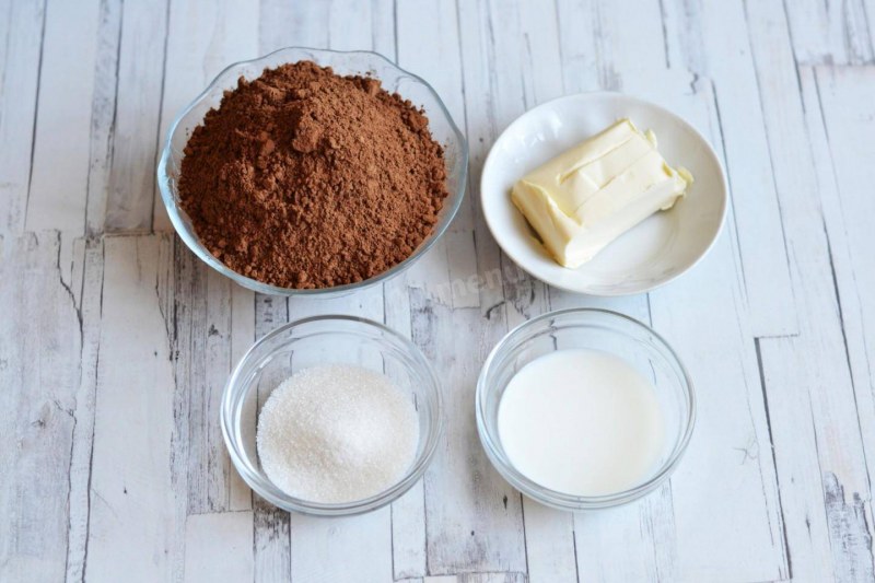 Шоколадная глазурь из какао и сметаны