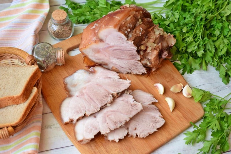 Щековина в луковой шелухе