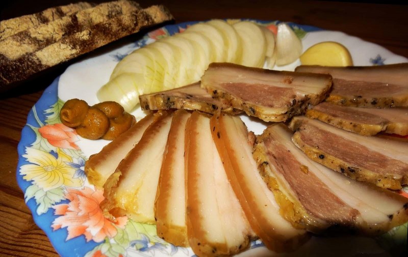 Грудинка испанская