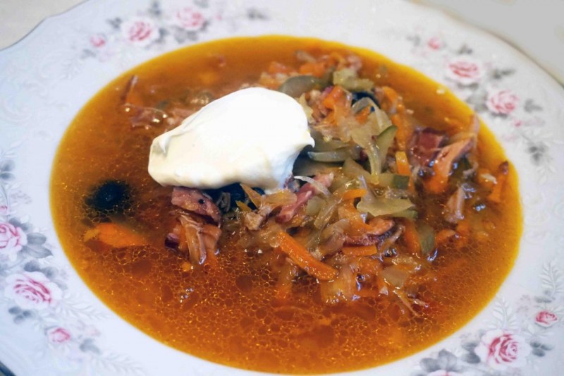 Солянка мясная