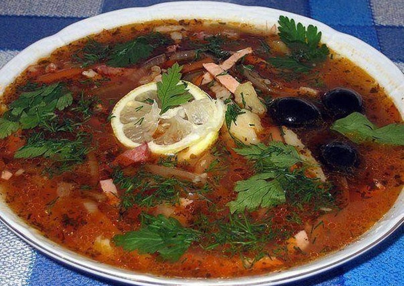 Суп солянка