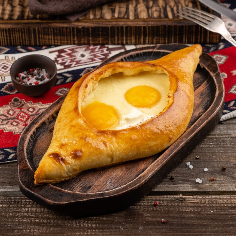 Хачапури по аджарски с брокколи