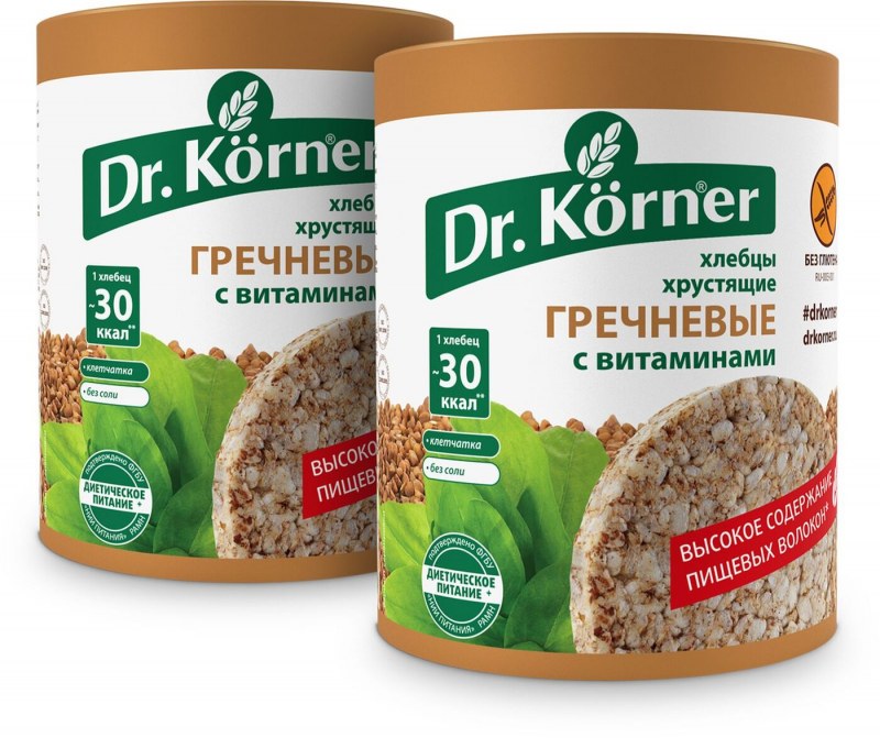 Хлебцы Dr. Korner 100г