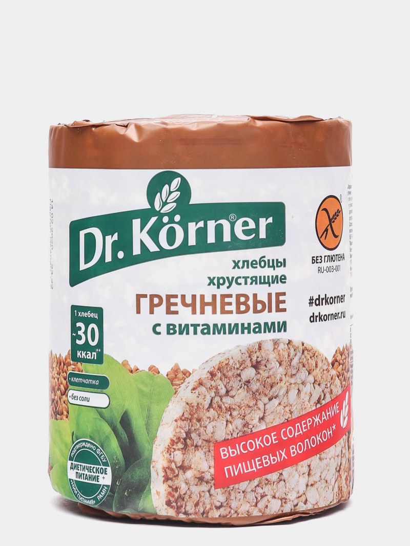 Dr Korner хлебцы гречневые 100 гр