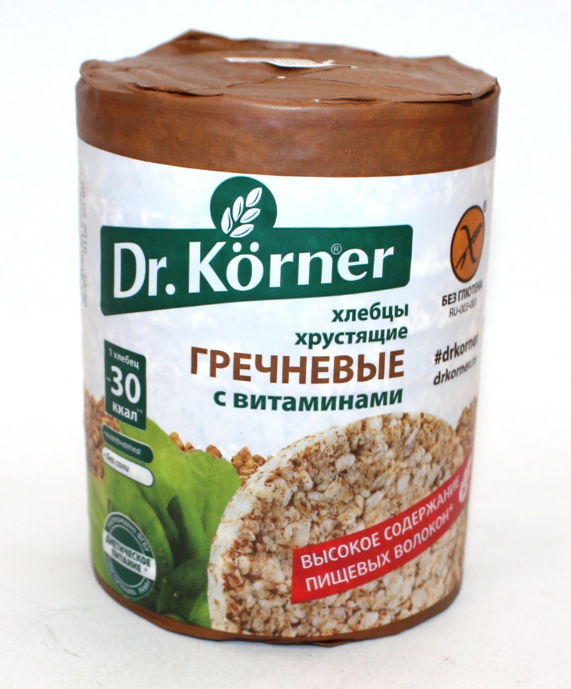 Хлебцы гречневые Dr.Korner