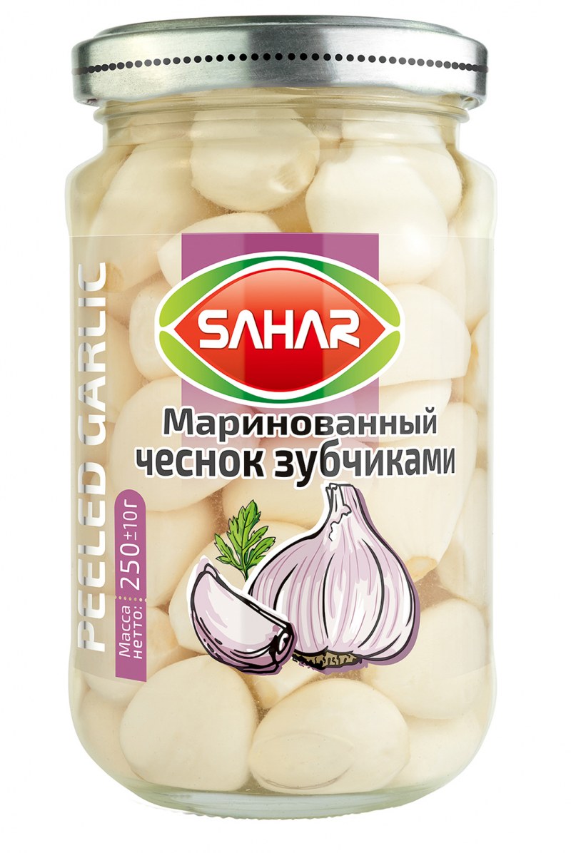 Маринованный чеснок зубчиками на зиму