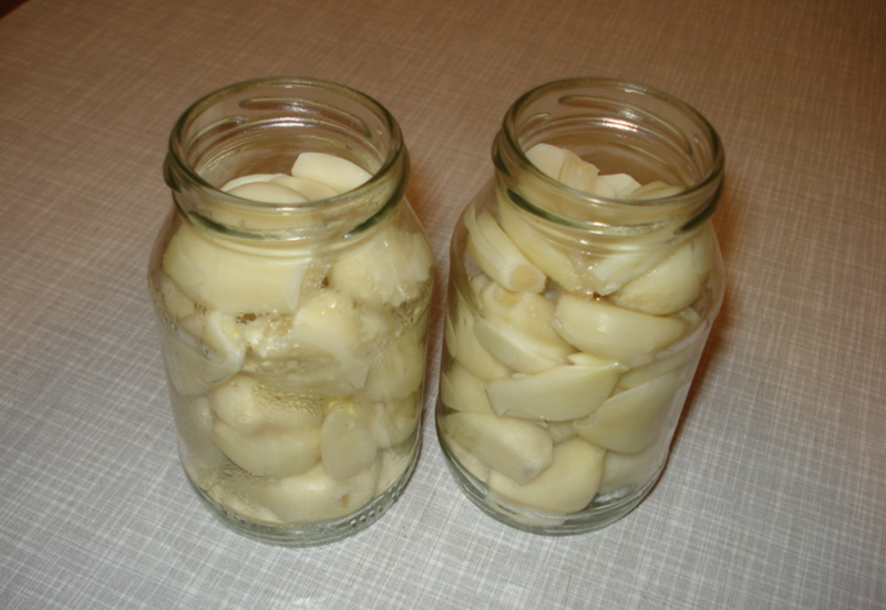 Свекла с чесноком