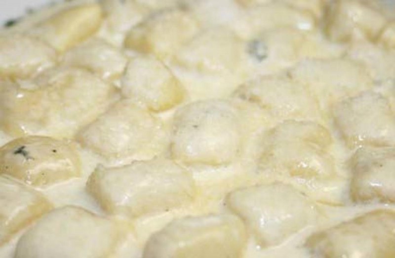Ньокки под соусом сливочным