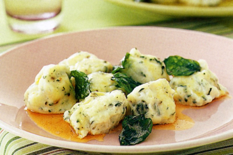 Картофельно-сырные ньокки
