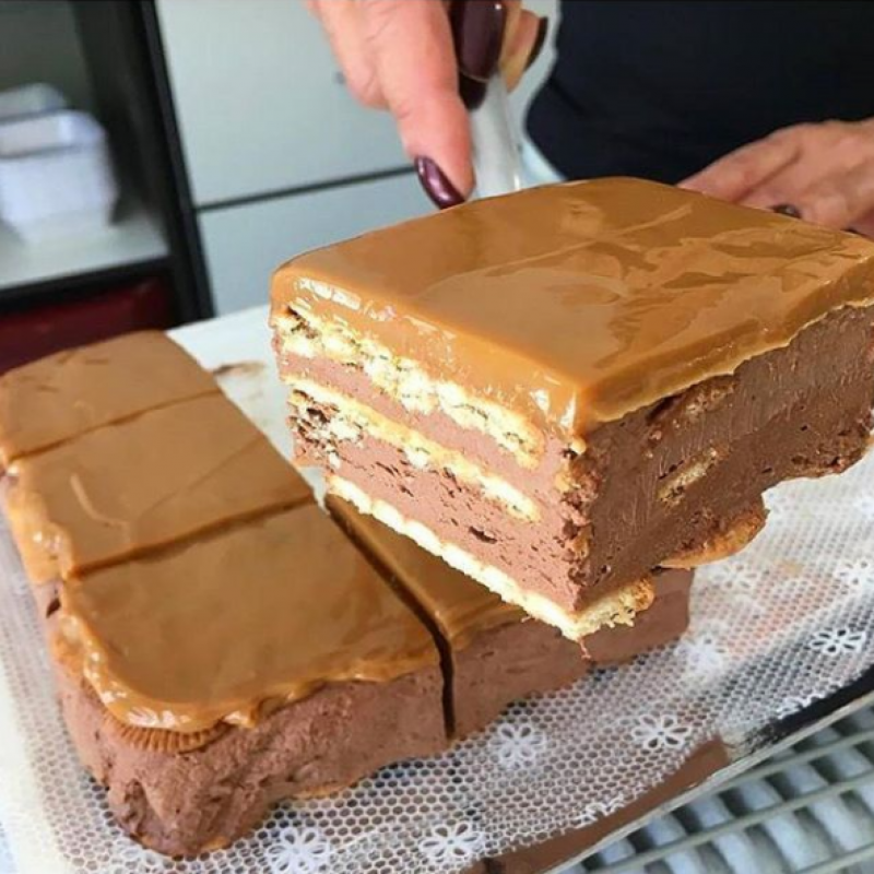 Банановый торт без выпечки