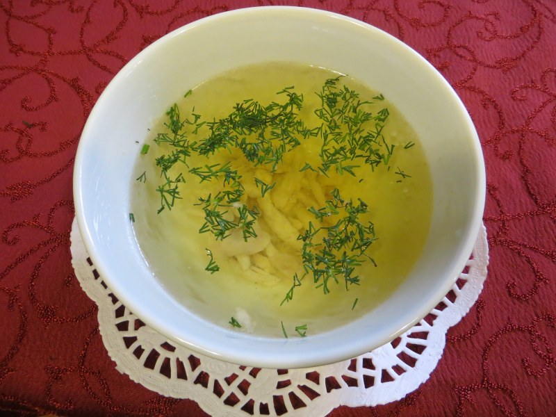 Бульон для супа без мяса