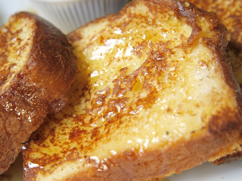 Гренки с чаем