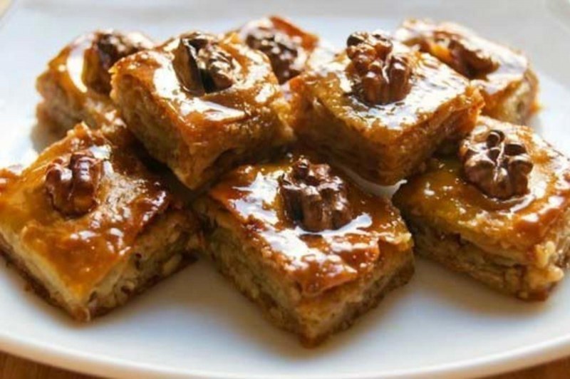 Турецкая пахлава с фисташками