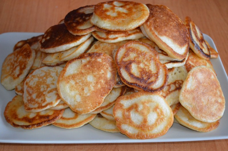 Оладушки из ряженки