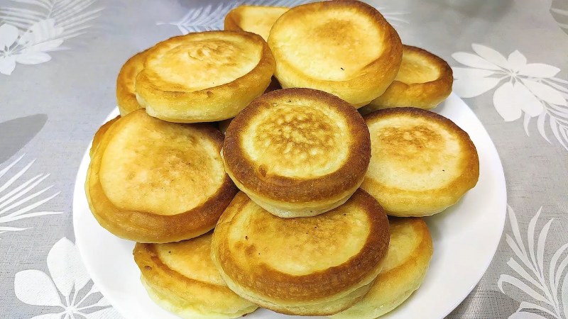 Оладушки из ряженки