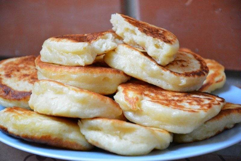 Сырники с вареной сгущенкой