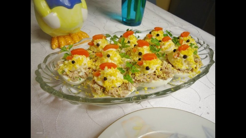 Яйца Фаберже холодная закуска