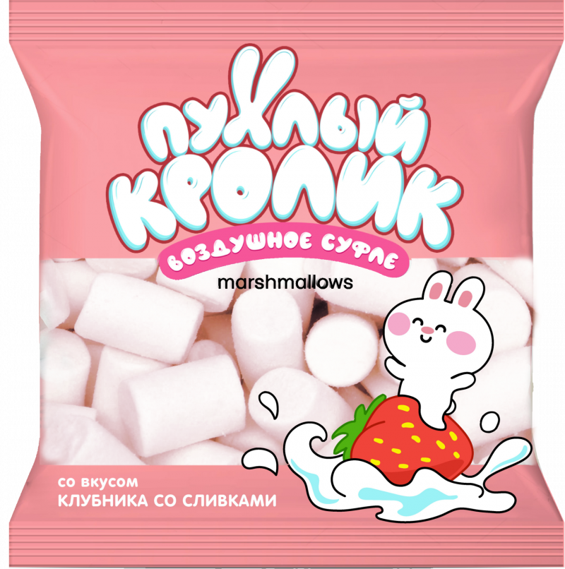 Маршмеллоу пухлый кролик