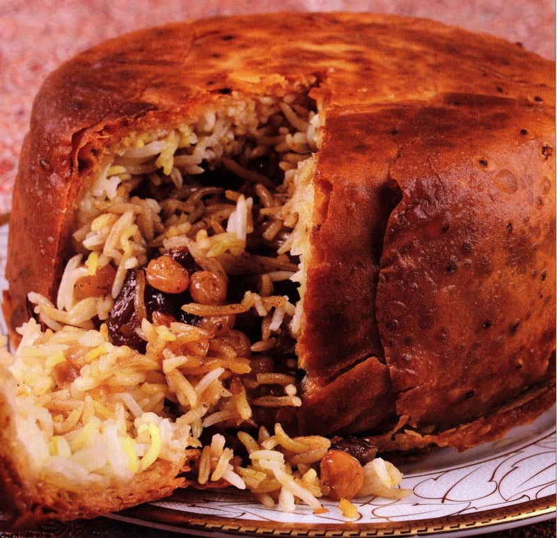 Азербайджанская кухня Шах плов
