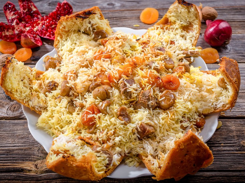 Шах-плов Королевский азербайджанский плов