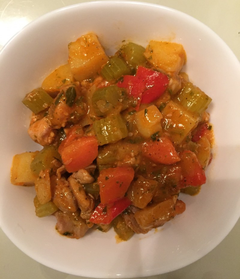 Рагу из овощей с мясом