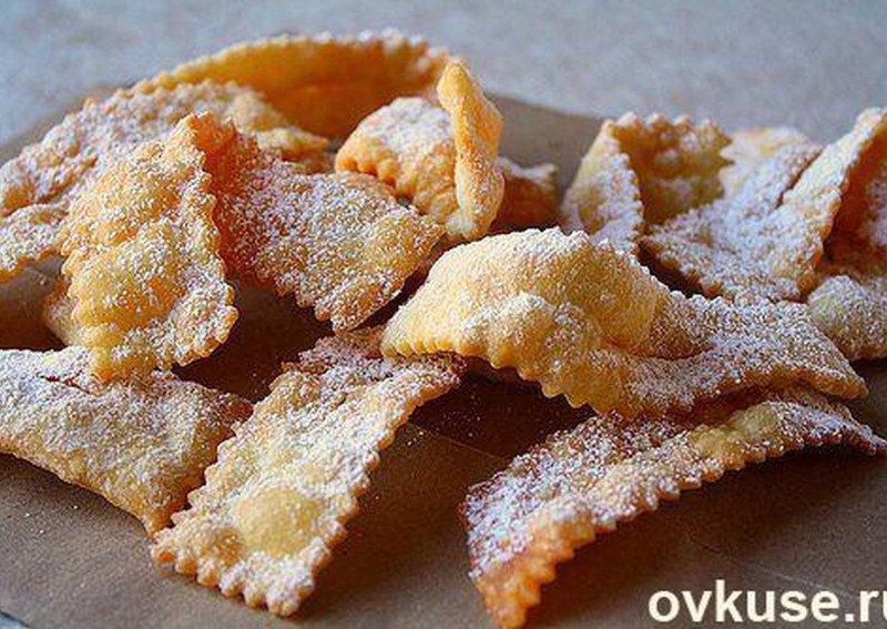 Хворост выпечка