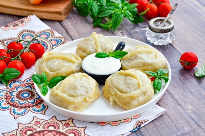 Манты галушки суп