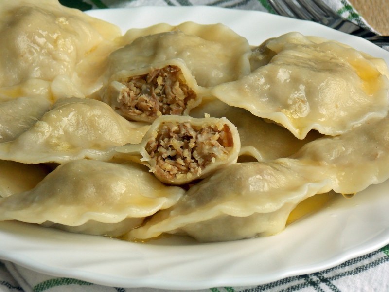 Пельмени с мясом