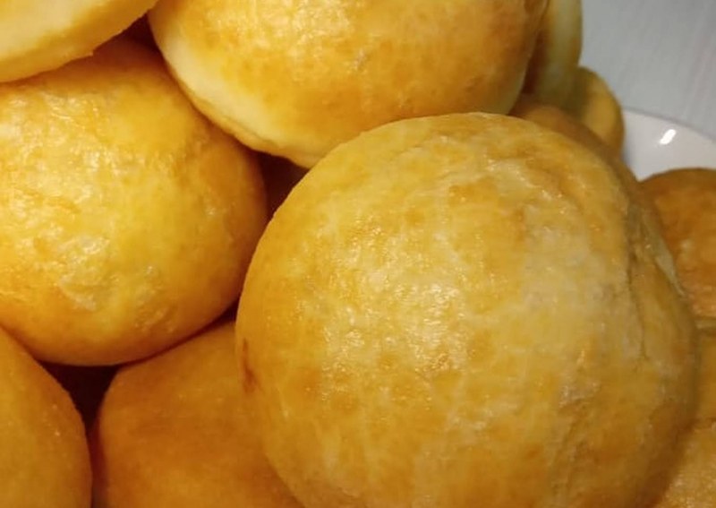 Баурсаки Сибирские шапочкой