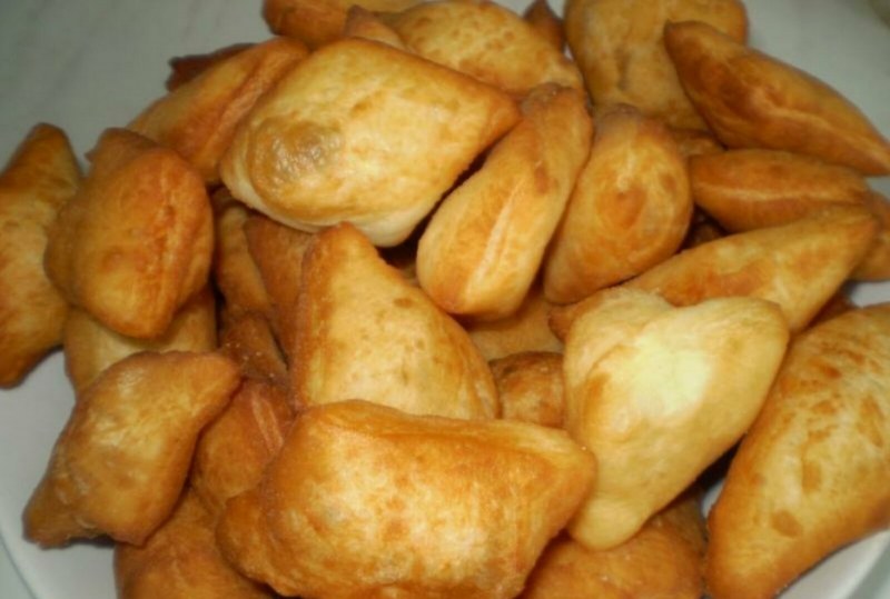 Баурсаки Сибирские шапочкой