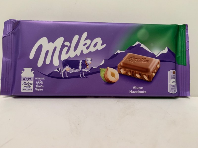 Milka большая плитка