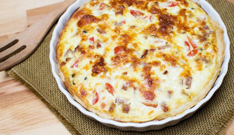 Пицца с сосисками