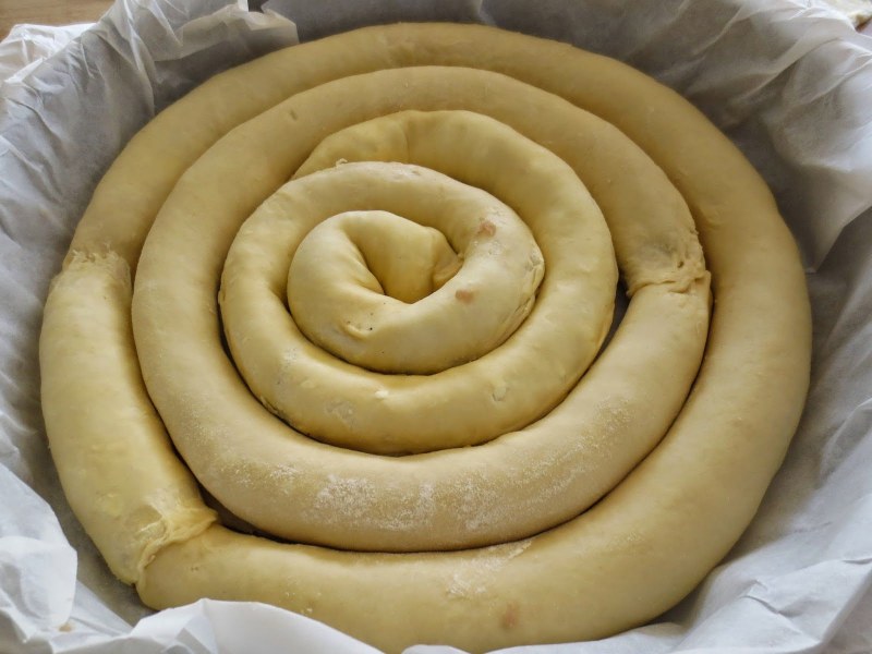 Пирог из лаваша с фаршем