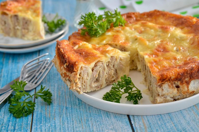 Греческая улитка с мясом