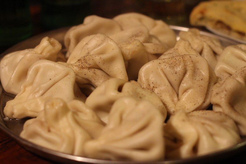 Печеные хинкали