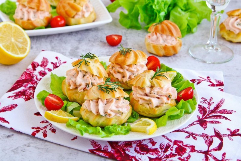 Профитроли с Cream Cheese
