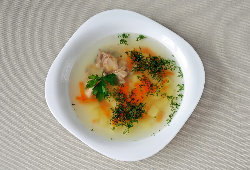 Уха из красной рыбы